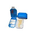 En Route Travelware En Route Travelware 178 2.5 x 4 in. Travelers Compartment Pill Case - Blue 178